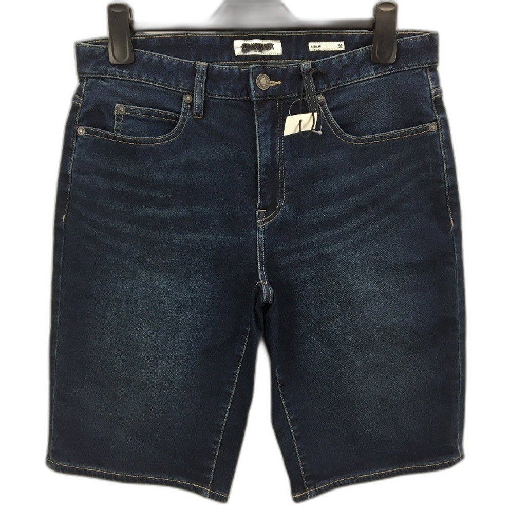 Jeanswest Dark Blue Regular Fit Soft Touch Caleb Denim Shorts Mens Size 32 NEW