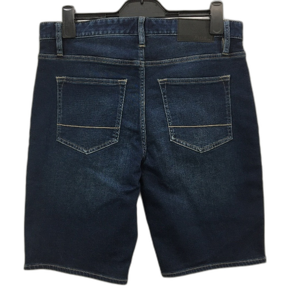 Jeanswest Dark Blue Regular Fit Soft Touch Caleb Denim Shorts Mens Size 32 NEW
