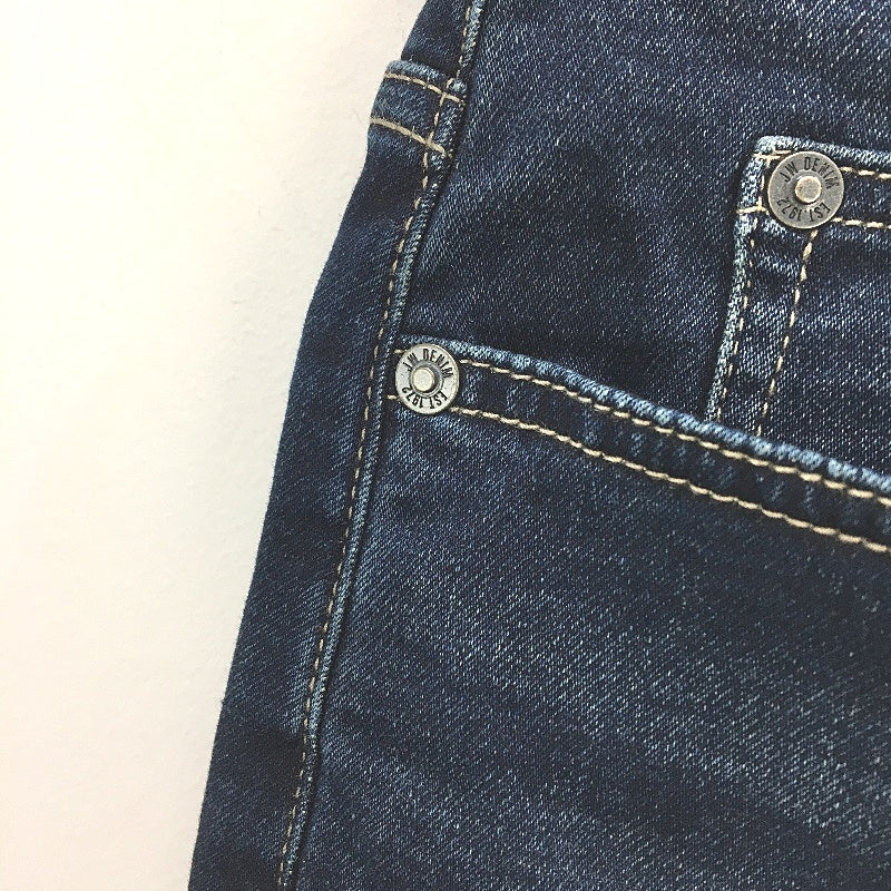 Jeanswest Dark Blue Regular Fit Soft Touch Caleb Denim Shorts Mens Size 32 NEW