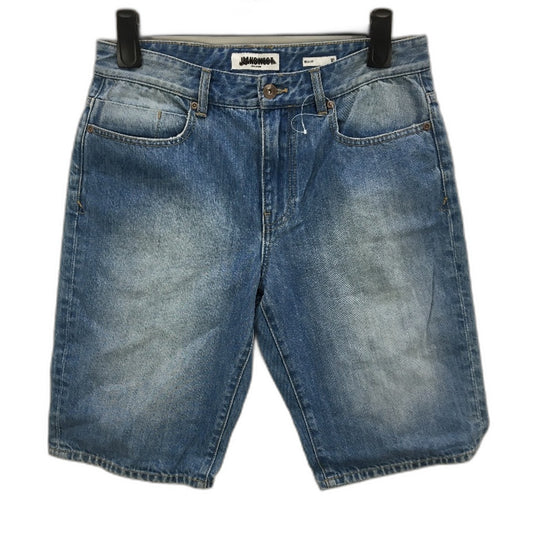 Jeanswest Blue Washed Look Regular Fit Long Leg Denim Shorts Mens Size 32 NEW