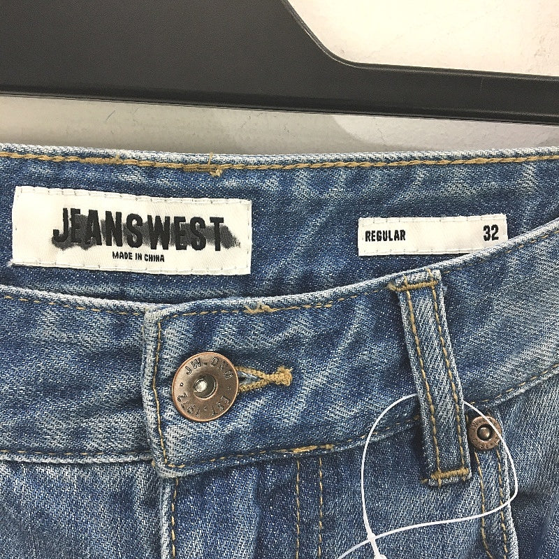 Jeanswest Blue Washed Look Regular Fit Long Leg Denim Shorts Mens Size 32 NEW