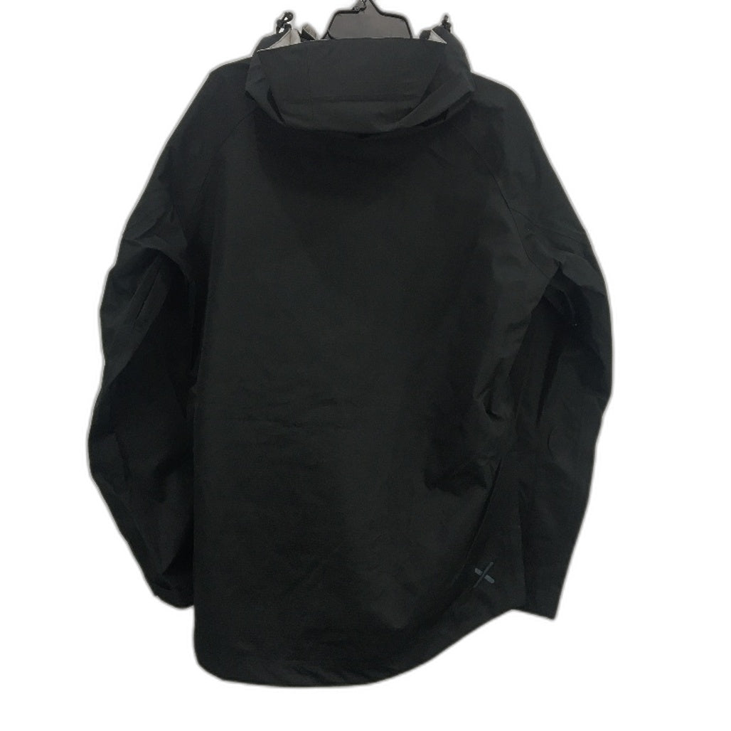 XTM Black Kakadu Seam Sealed Waterproof Rain Jacket Hooded Coat Mens Size M NEW