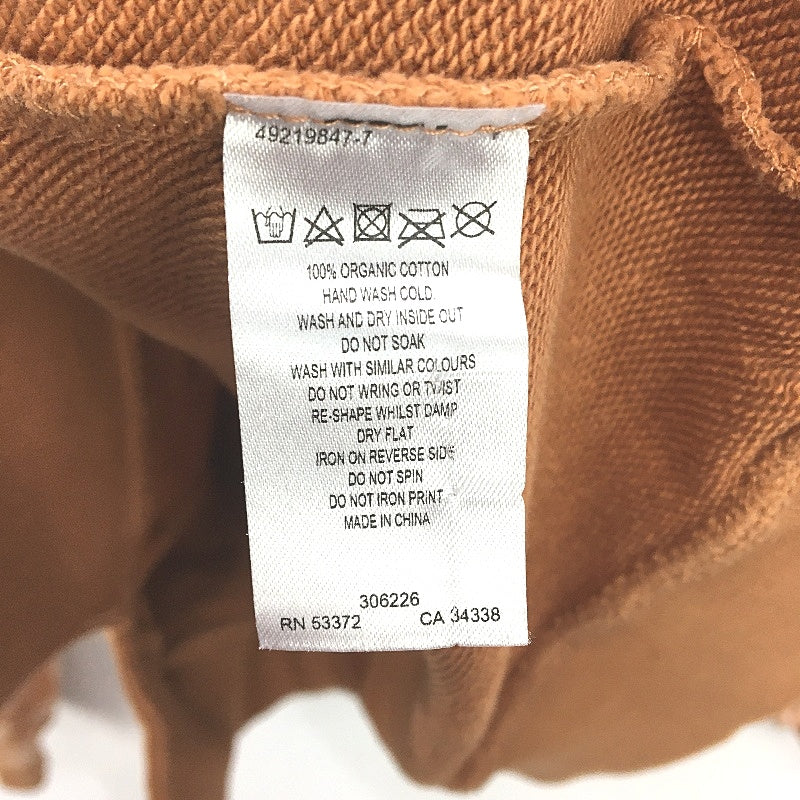 French Connection Cowboy Western Pattern Clay Brown Sweatshirt Ladies Sz Medium
