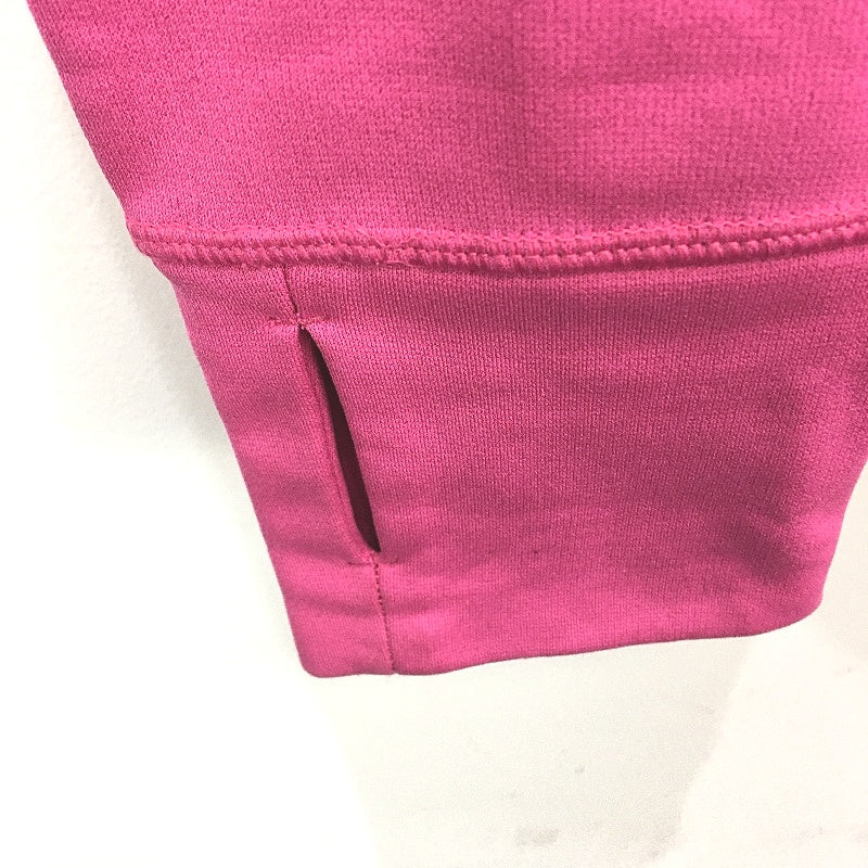 Nike Therma Fit Thumb Holster Fuschia Fleece Hoodie Ladies Size Small