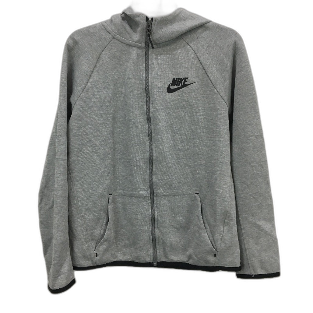 Nike Tech Fleece Essentials Thin Grey Marle Zip Up Sports Hoodie Boys Size XL