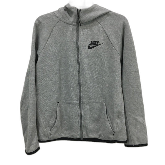Nike Tech Fleece Essentials Thin Grey Marle Zip Up Sports Hoodie Boys Size XL