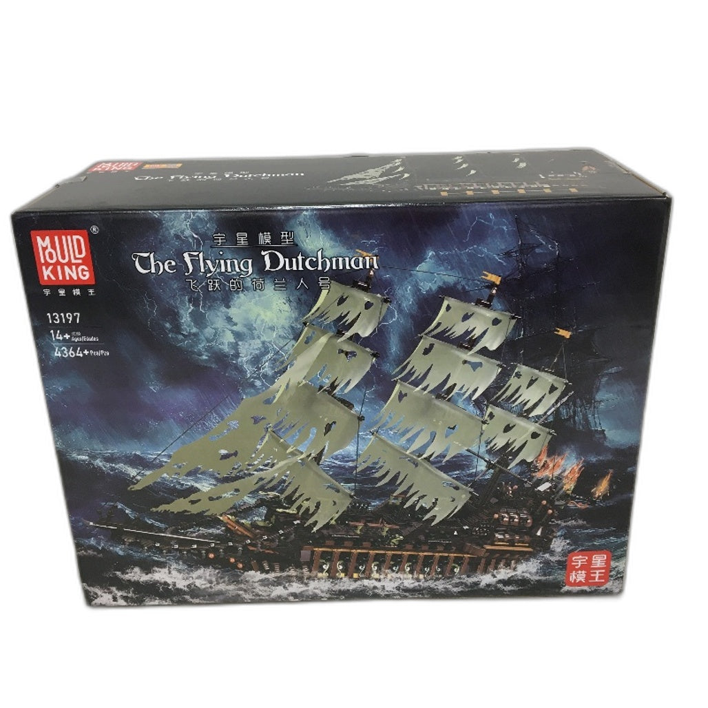 Mould King 13197 4364pcs The Flying Dutchman Ship Model DIY Building Kit NEW