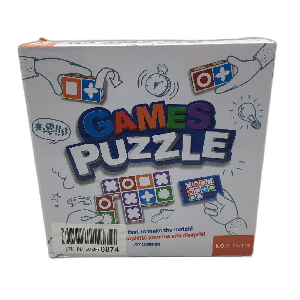 Qingbao 4 Player 60 Challenges Educational Thinking Board Games Puzzles NEW