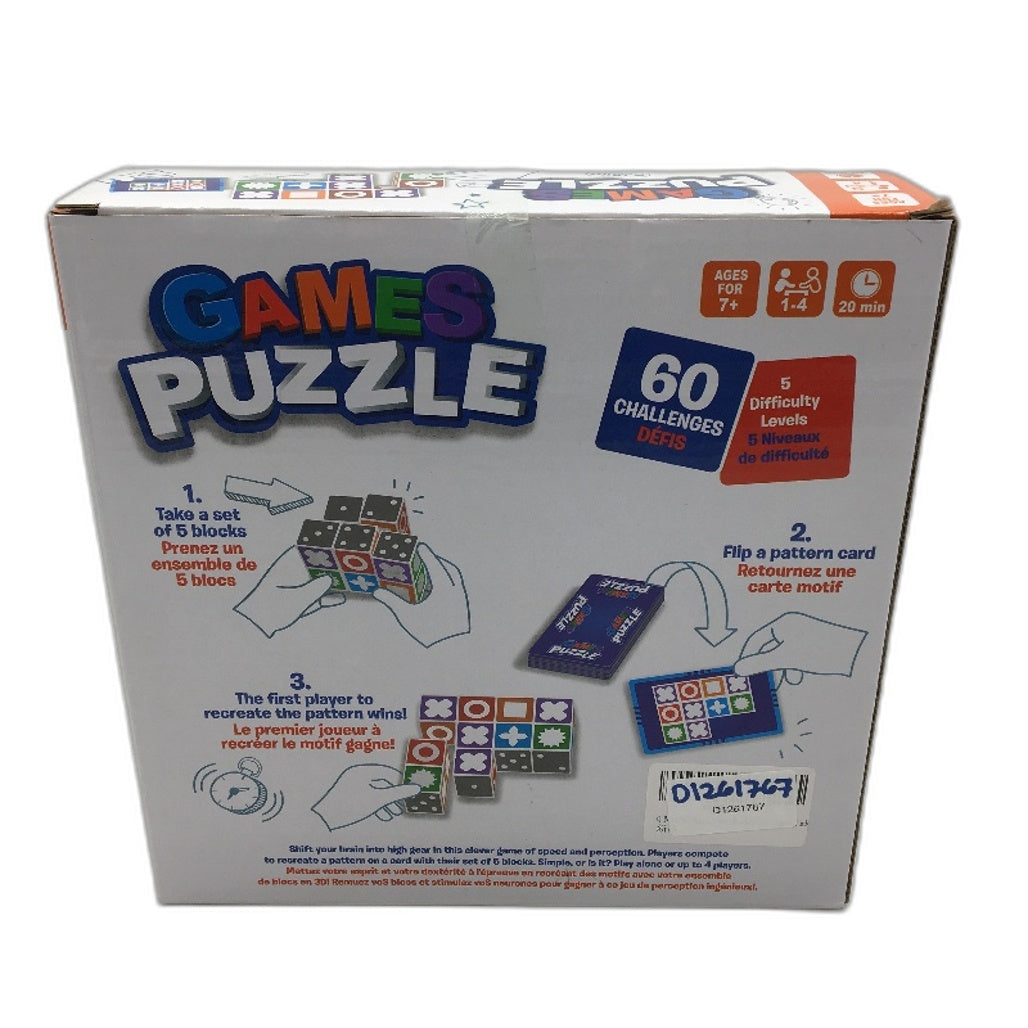 Qingbao 4 Player 60 Challenges Educational Thinking Board Games Puzzles NEW