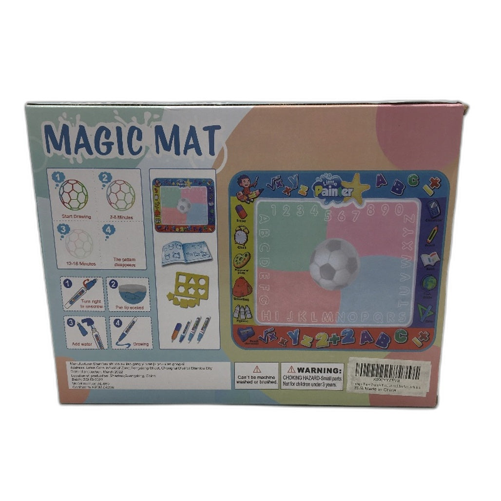 Alago Water Activated Drawing Doodle Mat Kids Colouring Pad Ages 3+ NEW