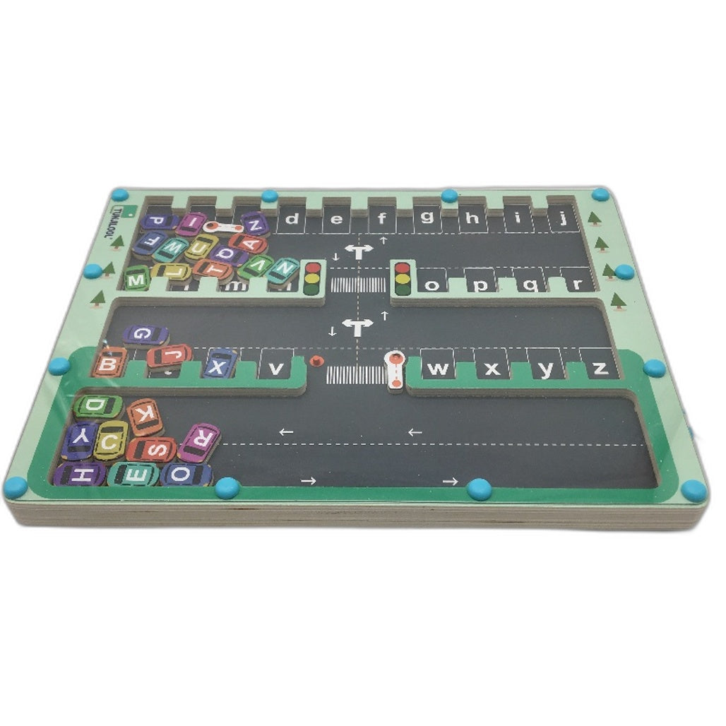 TUNJILOOL 2in1 Educational & Learning Magnetic Color & Number Maze Board DEMO