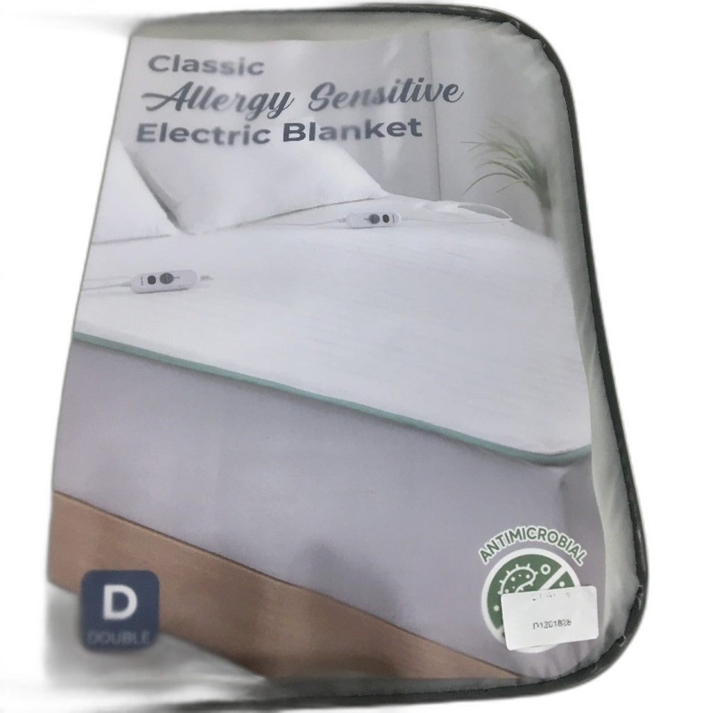 Dreamaker Allergy Sensitive Hypoallergenic Fitted Electric Blankek DOUBLE NEW