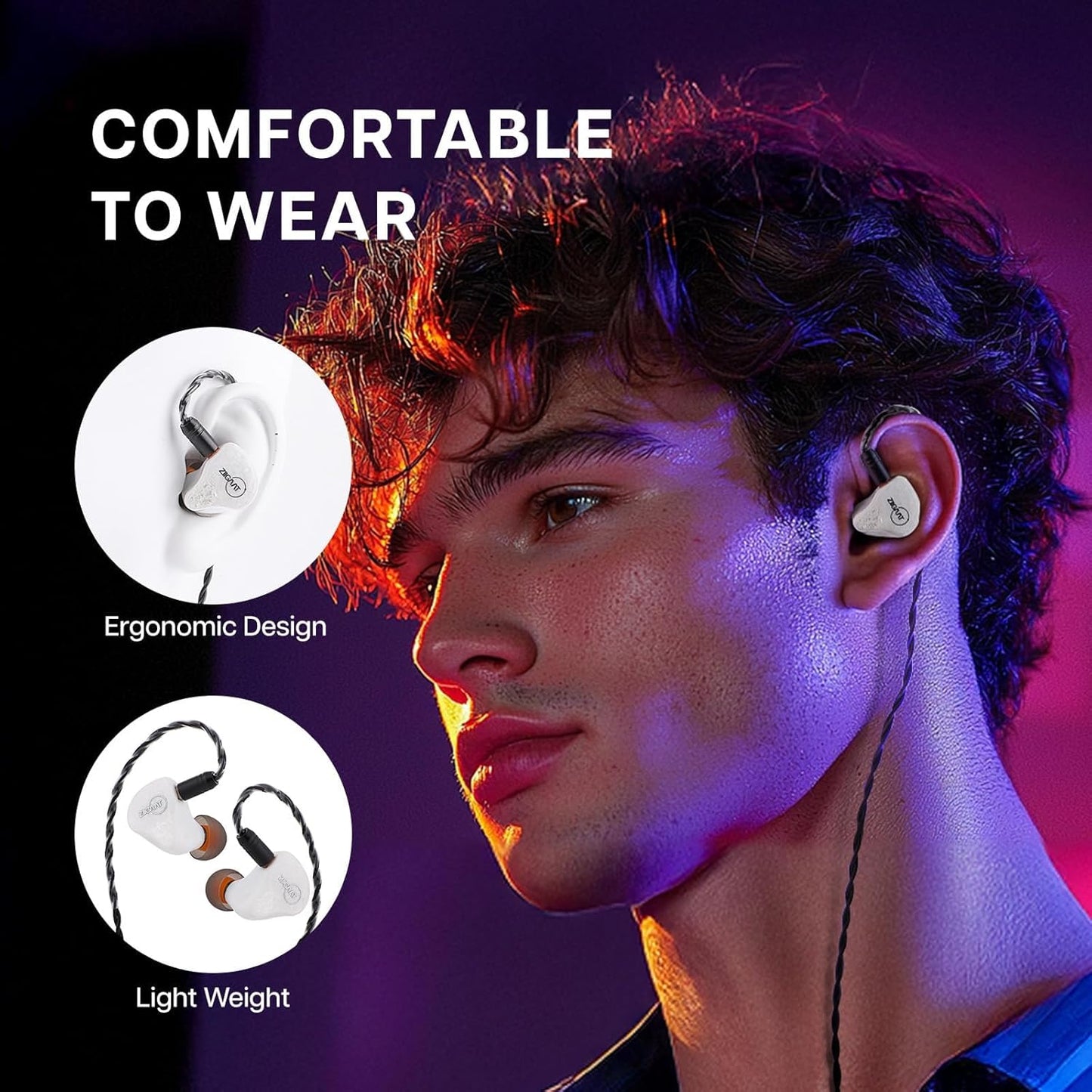 Ziigaat x Fresh Review Arete In Ear Monitor 1DD 4BA Hybrid Ear Phones NEW
