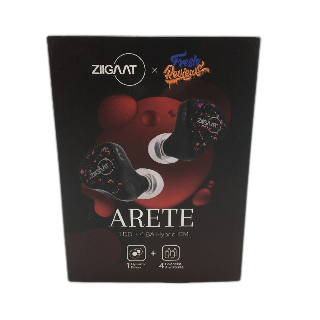 Ziigaat x Fresh Review Arete In Ear Monitor 1DD 4BA Hybrid Ear Phones NEW