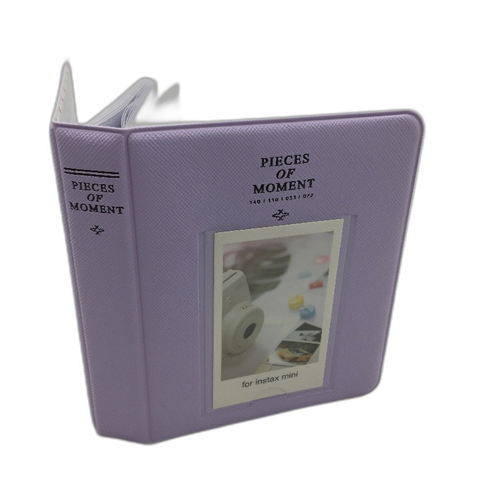 Caiyoule Lilac Instax Camera Case With Shoulder Srap & Mini Photo Album NEW