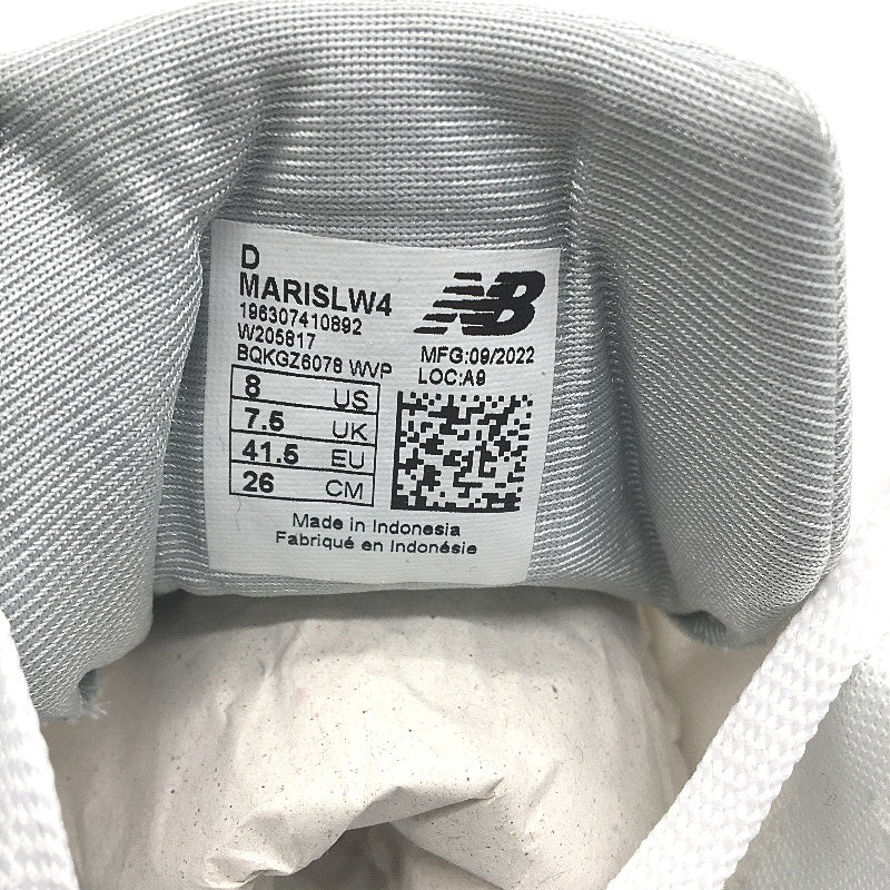 New Balance Fresh Foam White Running Sneaker Shoes MARISLW4 Mens Size US 8 NEW
