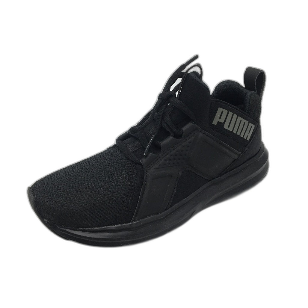 PUMA Enzo Junior Black Fabric Sports Sneakers Kids Youth Size US 4C UK 3 NEW