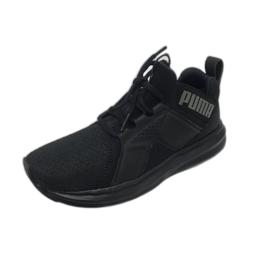 PUMA Enzo Junior Black Fabric Sports Sneakers Kids Youth Size US 4C UK 3 NEW