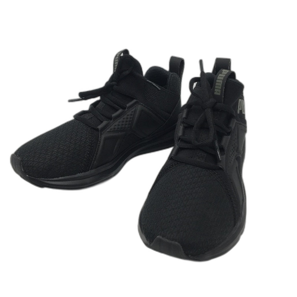 PUMA Enzo Junior Black Fabric Sports Sneakers Kids Youth Size US 4C UK 3 NEW
