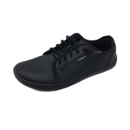 Hobibear Wide Width Minimalist Barefoot Black Zero Drop Shoes Unisex EU 42 NEW