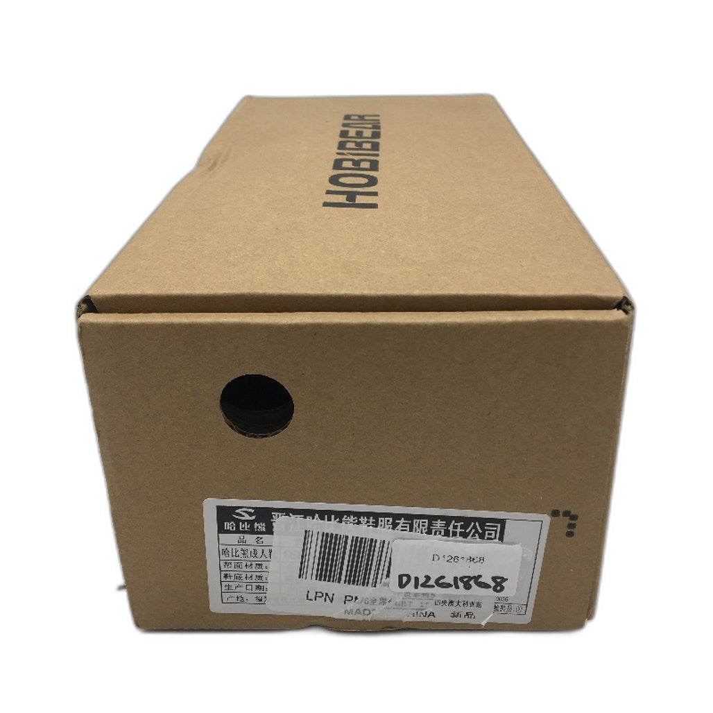 Hobibear Wide Width Minimalist Barefoot Black Zero Drop Shoes Unisex EU 42 NEW