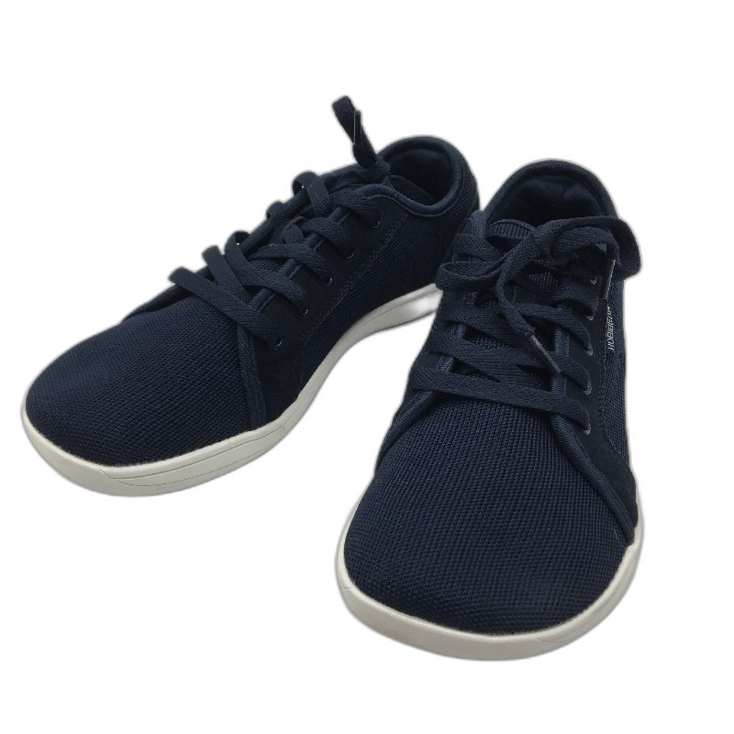 Hobibear Minimalist Barefoot Navy Mesh Cloth Zero Drop Shoes Mens WIDE EU 44 NEW