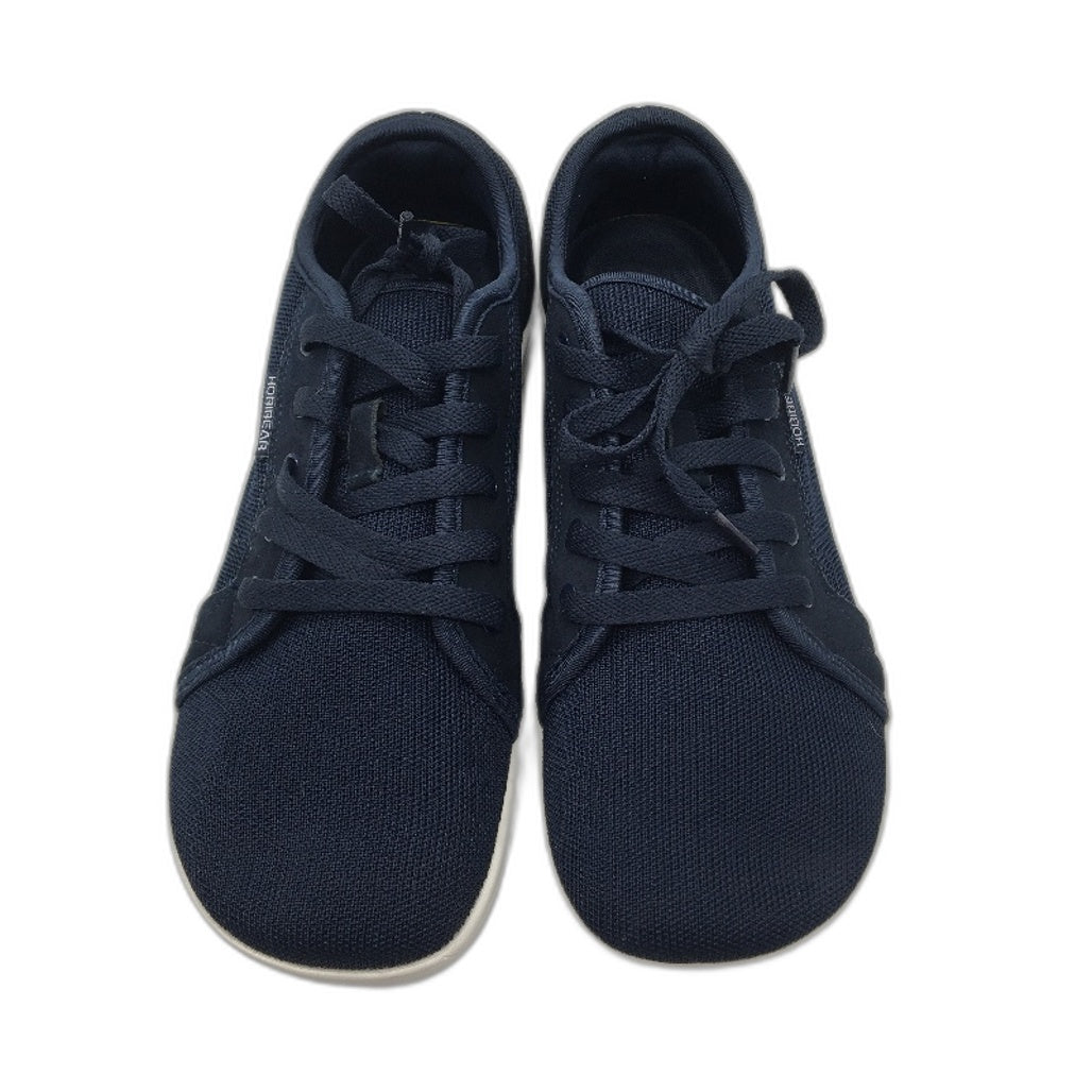 Hobibear Minimalist Barefoot Navy Mesh Cloth Zero Drop Shoes Mens WIDE EU 44 NEW