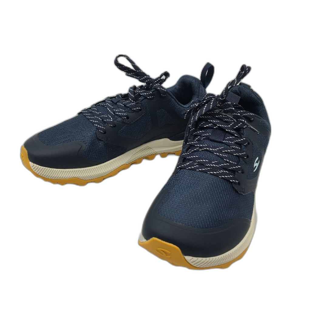 Hobibear Navy Blue Wide Toe Non Slip Hiking Running Shoes Mens WIDE EU 44 NEW
