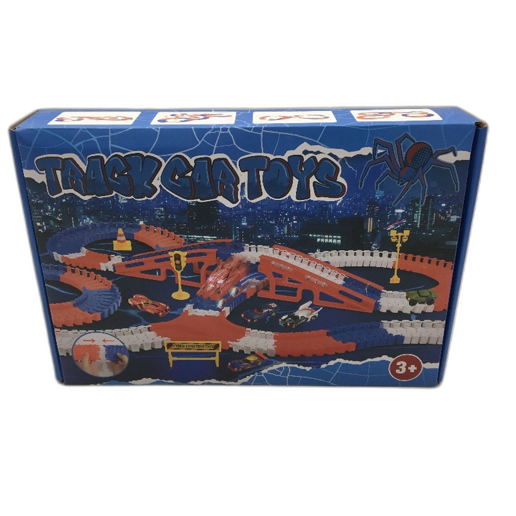 Spider Superhero Theme Car Flexible Track Toys for Ages 3 Plus NEW