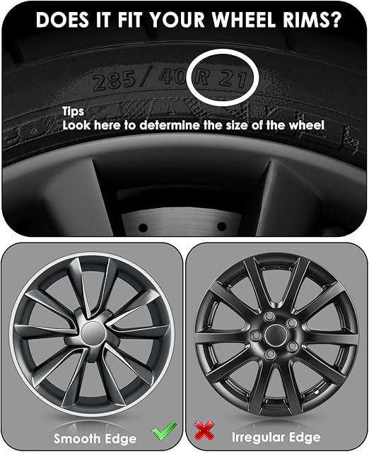 EVOOOR 19 Inch Automative Alloy Wheel Rim Protector Trim Ring in Bright Red DEMO