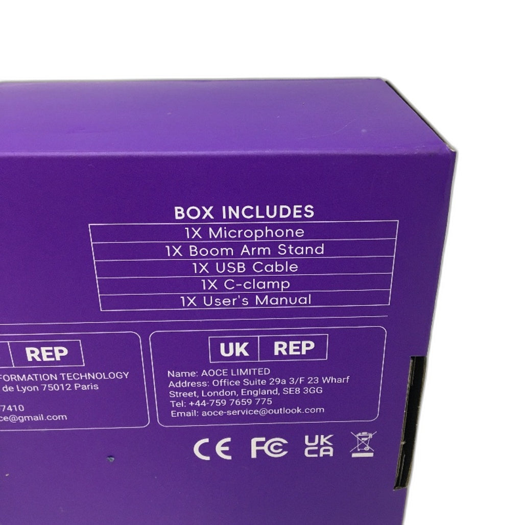 Fifine Ampligame AM8T RGB Gaming Microphone Kit USB and XLR Connector DEMO