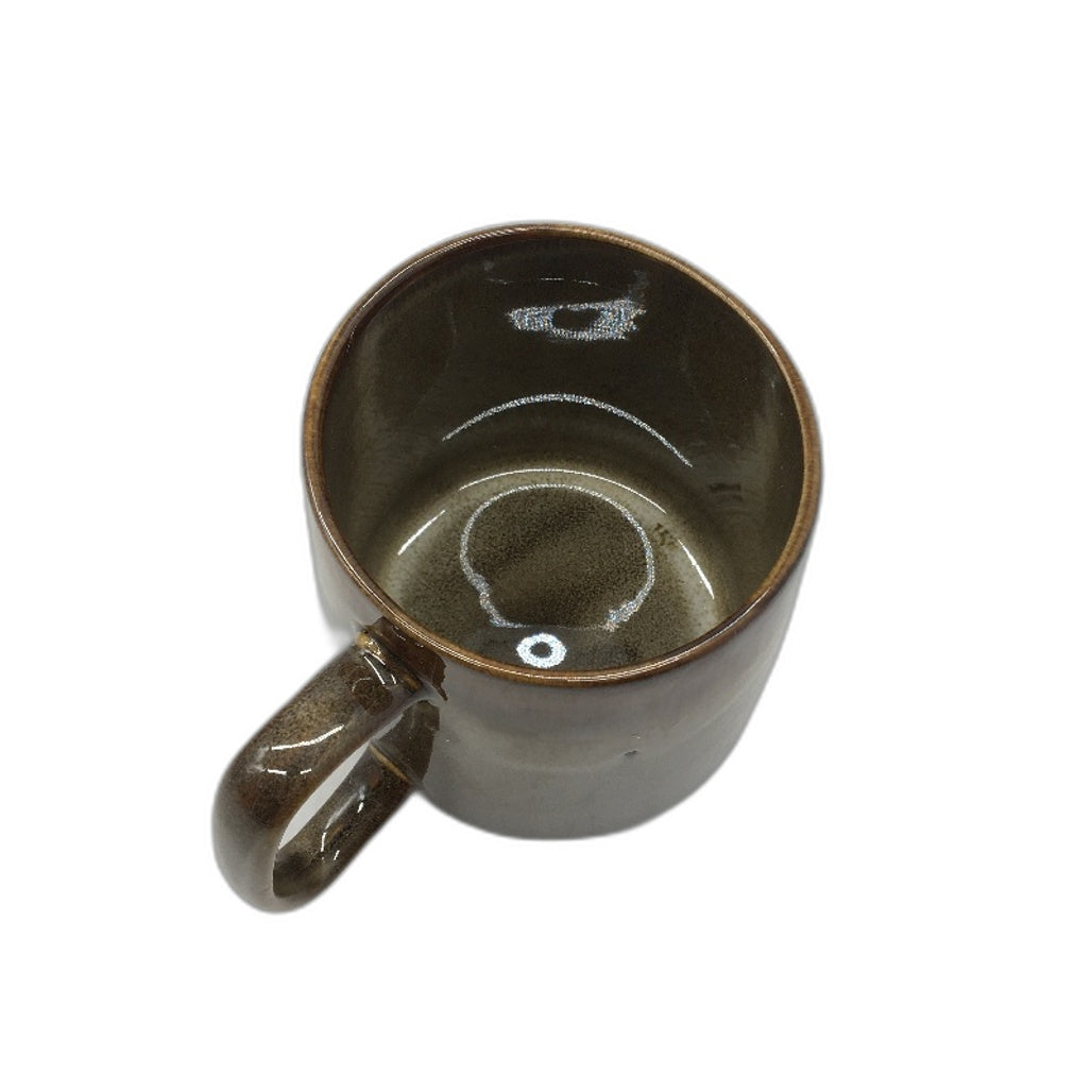 24oz Vintage Style Glazed Ceramic Extra Large Brown Coffee Mug NEW