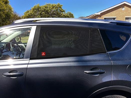 Royal Rascals 2 Piece 40 Plus UV Protection Car Window Sun Shades DEMO