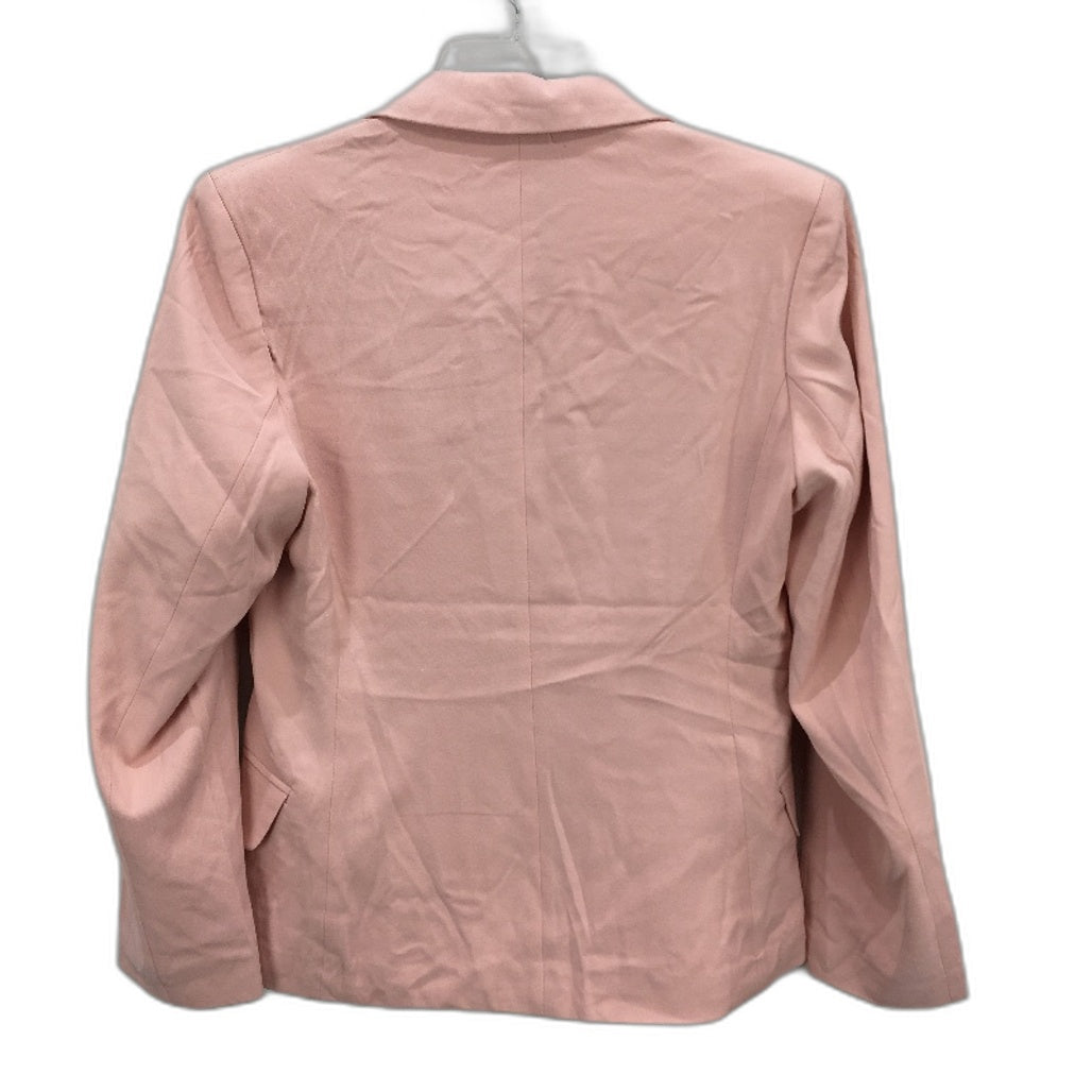 Missguided Double Breasted Pink Fully Lined Blazer Jacket Ladies Size 10P NEW