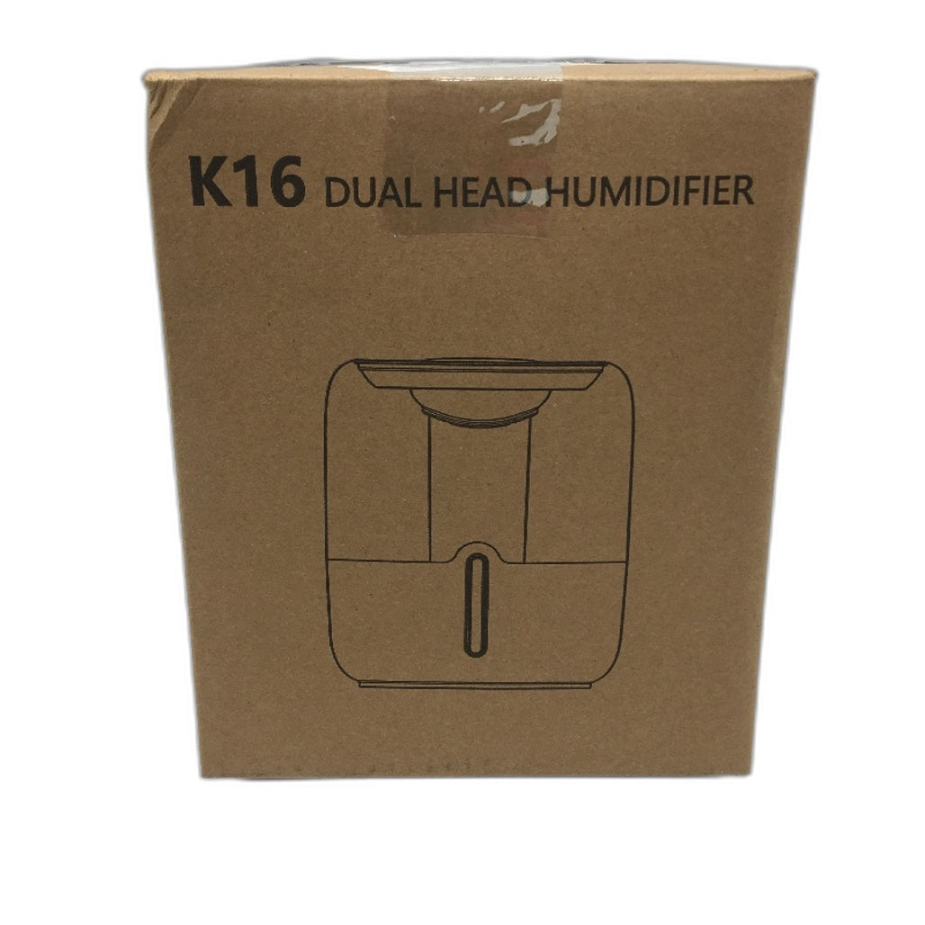 K16 4L Dual Head Double Spray Nano Mist Low Noise USB Air Humidifier NEW