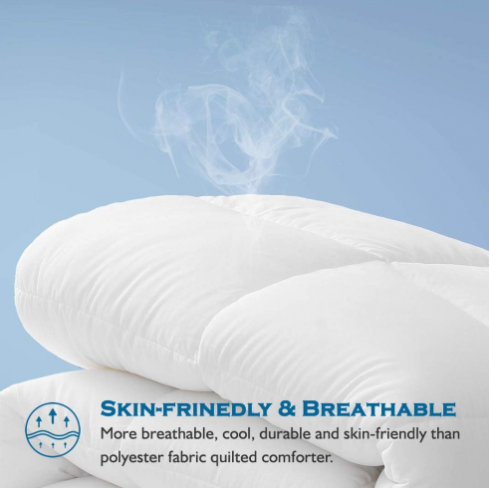 BP Bedding 233TC White Cotton Comforter Duvet Breathable Natural Bedding