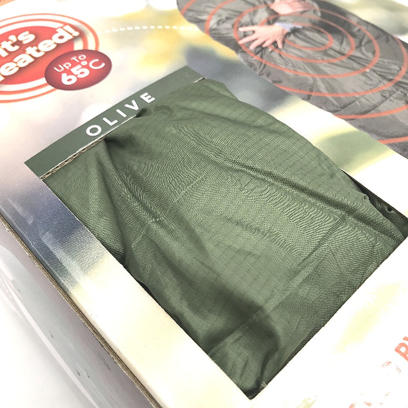 Sash & Bloom Portable Heated Outdoor Blanket Olive Green Fast-Heating Technology