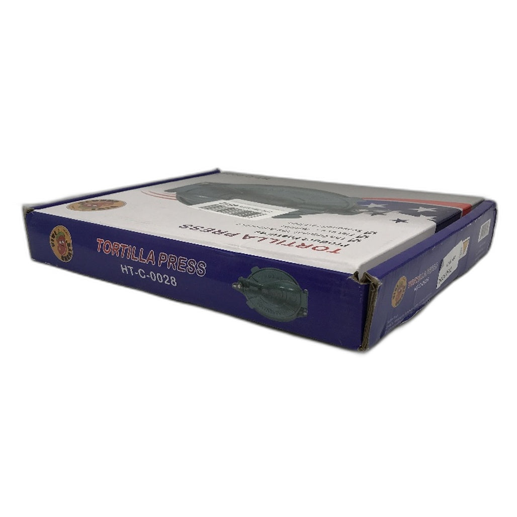 Vivicreate Cast Iron Tortilla Press 8 Inch Tortilla & Quesadilla Maker Blue