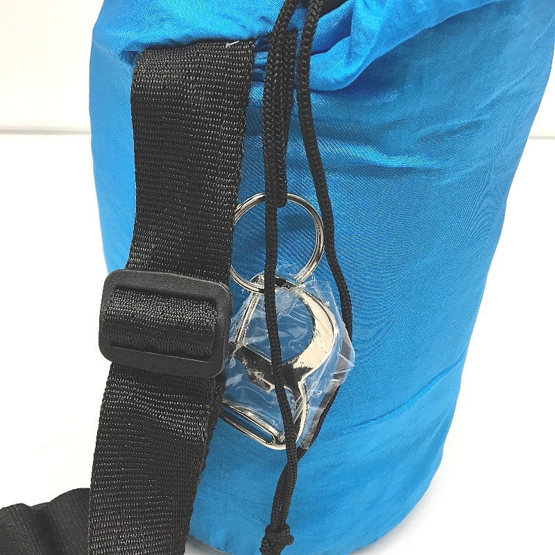 Sun Ninja Blue Lightweight Beach & Picnic Blanket With Carry Bag & Bottle Opener