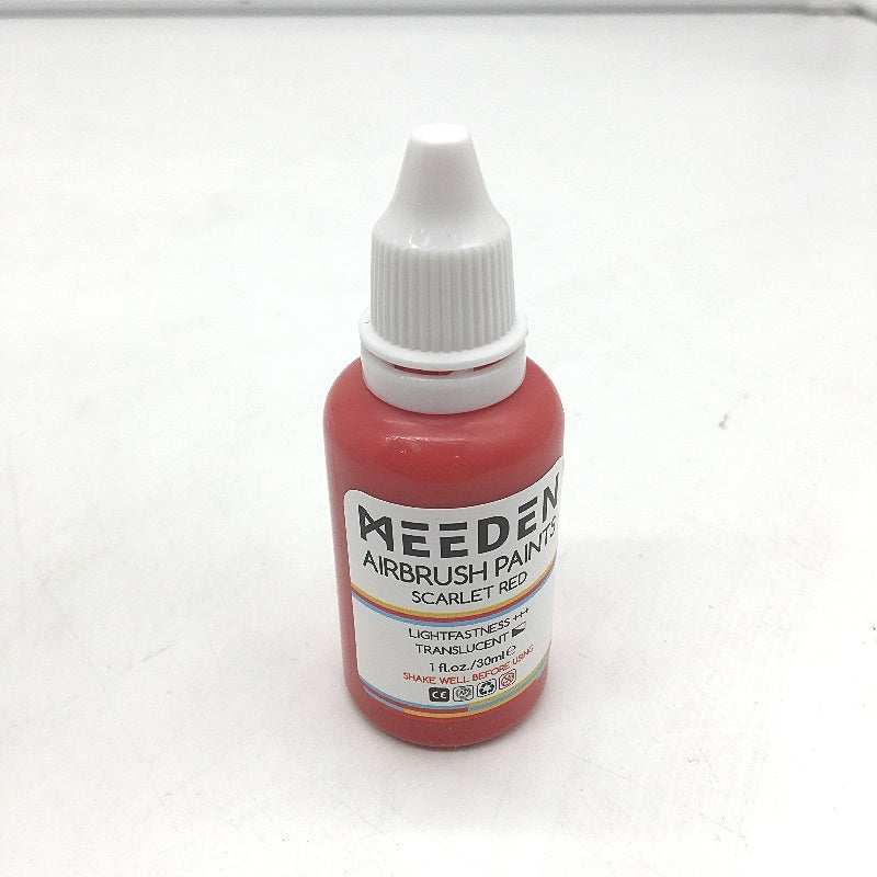Meeden 24 Pcs 30ml Airbrush Paints Ready To Spray Non-Toxic Water Based Colours