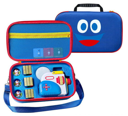 Carrying Case Blue Little Tikes Story Dream Machine Books Starter Set
