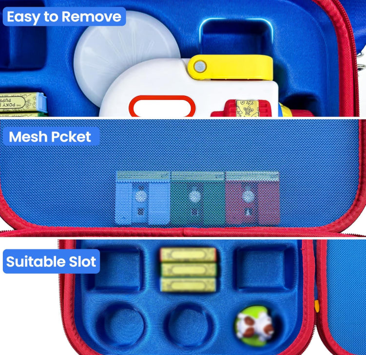 Carrying Case Blue Little Tikes Story Dream Machine Books Starter Set