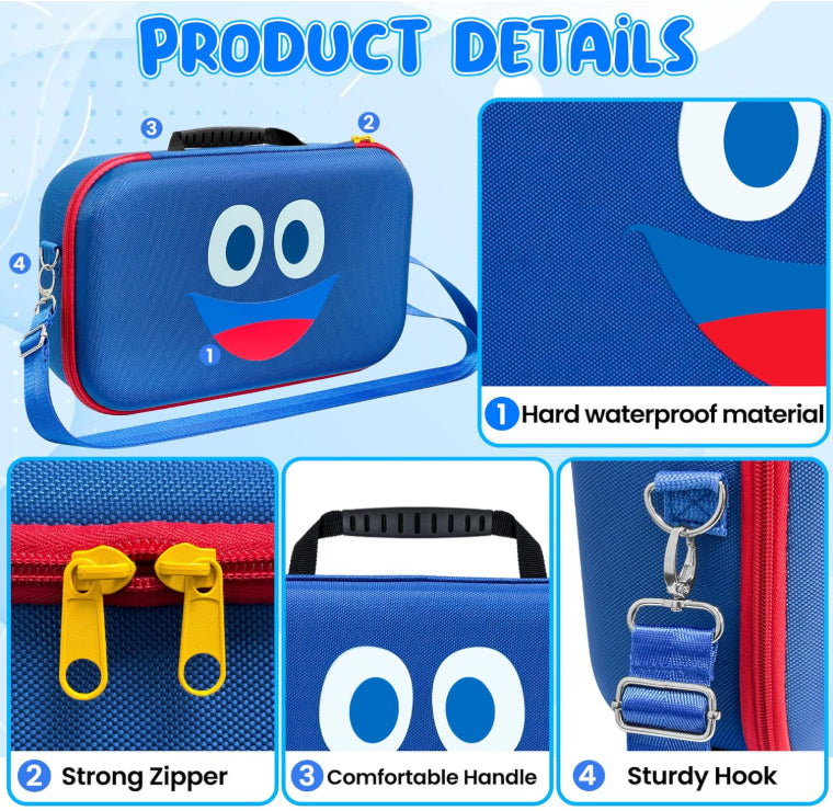 Carrying Case Blue Little Tikes Story Dream Machine Books Starter Set