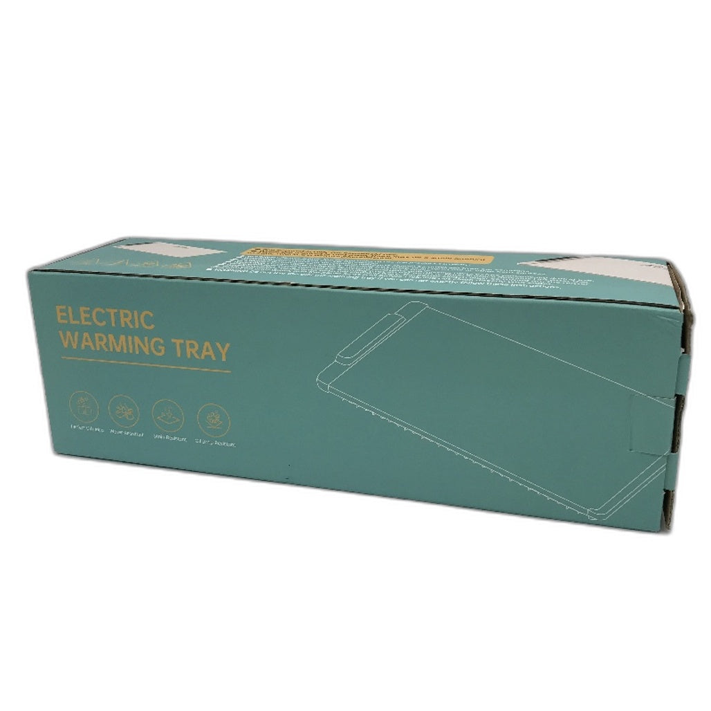 6 Temperature Flexible Portable Electric Food Warming Mat in Cream DEMO