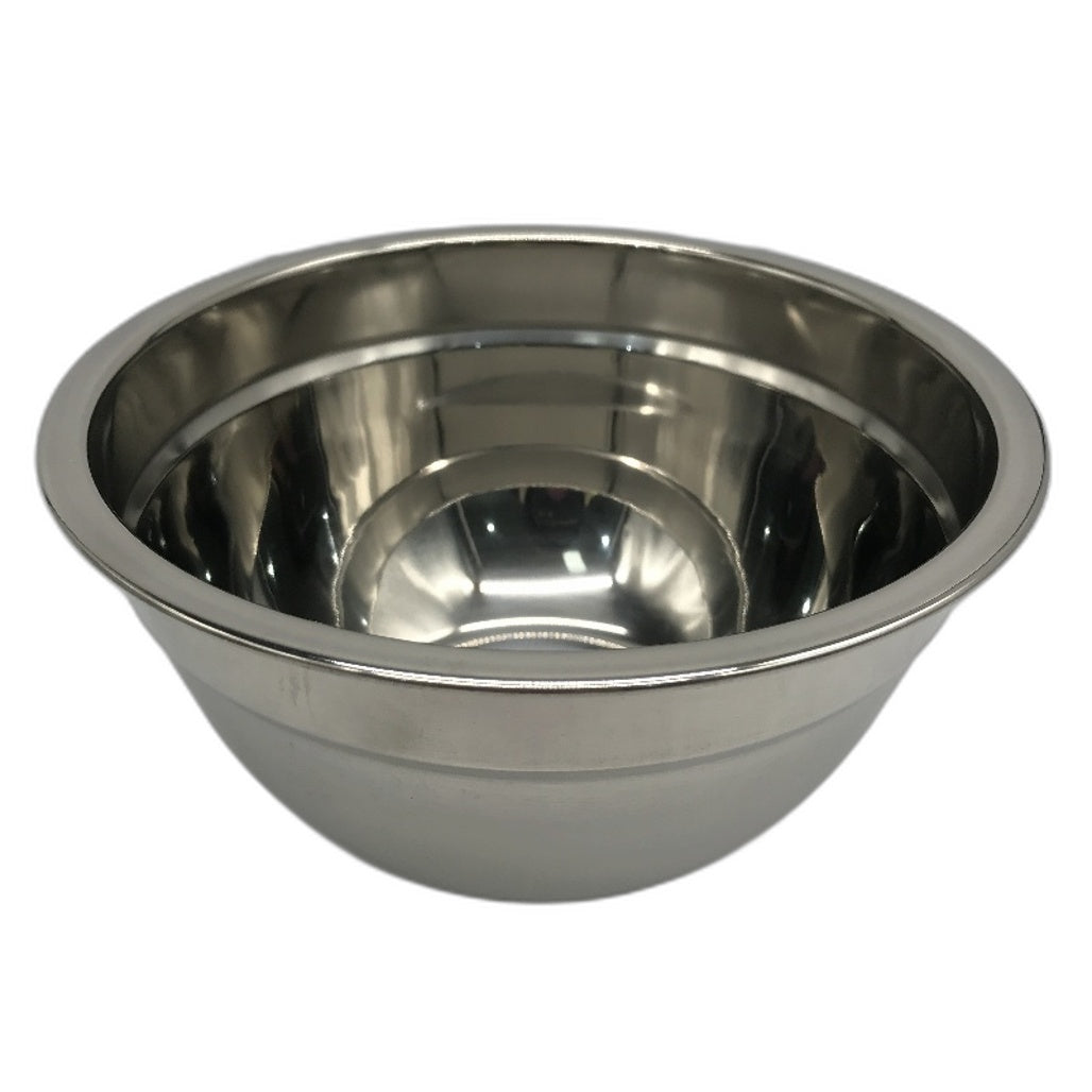 7 Piece No Cover Dishwasher Safe Stainless Steel Silver Nesting Mixing Bowls NEW
