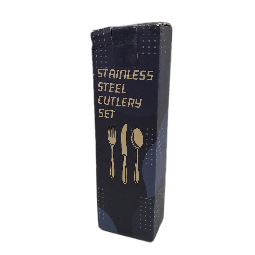 Set for 4 20 Piece Stainless Steel Silver Tableware Cutlery Set NEW
