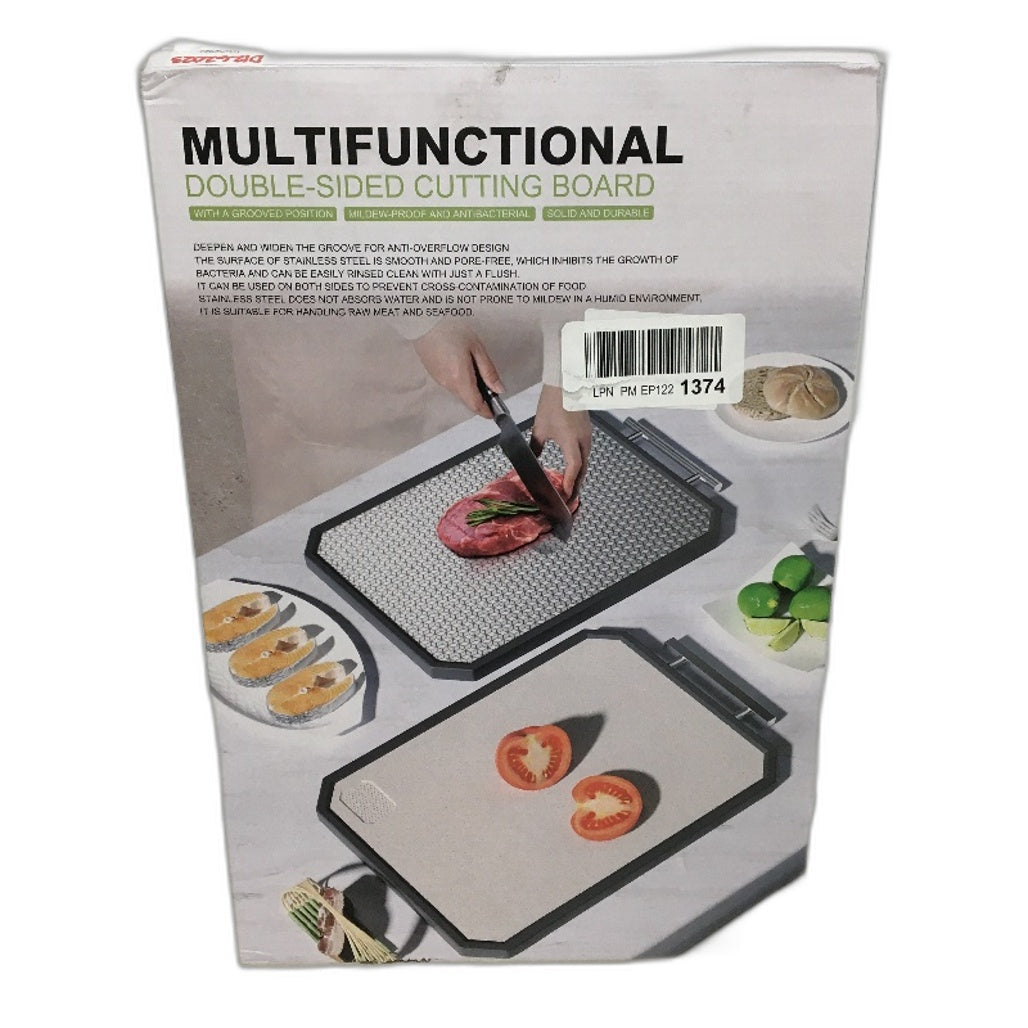 Multifunctional Double Sided for Meat and Vegetable Anti Slip Cutting Board NEW