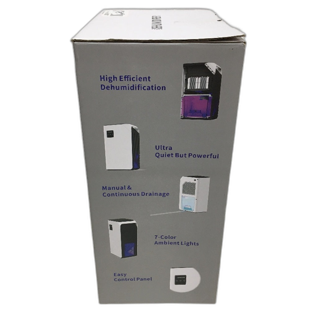 CT16 2600mL High Efficient Ultra Silent Dehumidifier with Ambient Lighting NEW