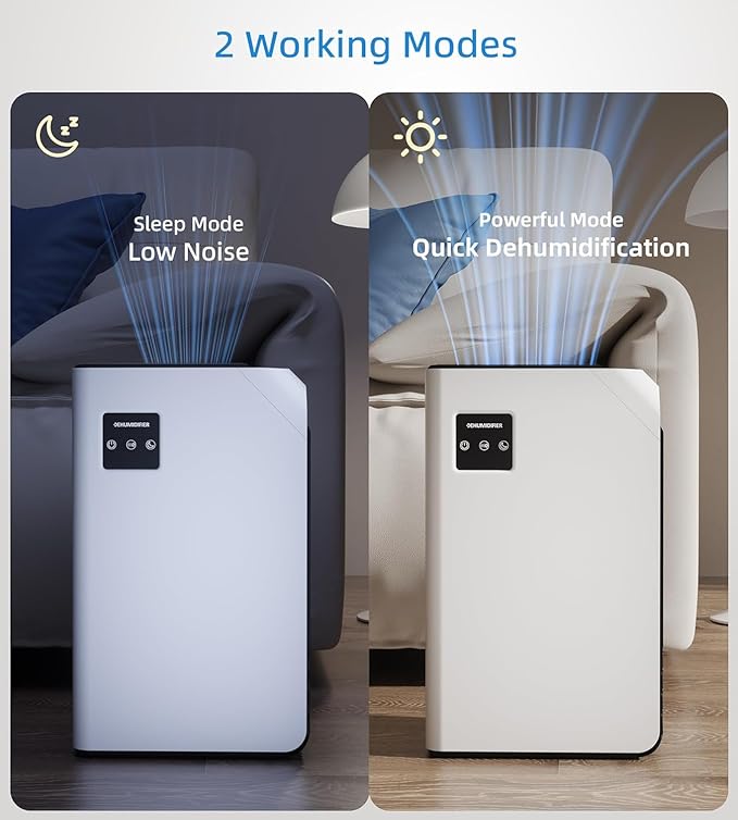 CT16 2600mL High Efficient Ultra Silent Dehumidifier with Ambient Lighting NEW
