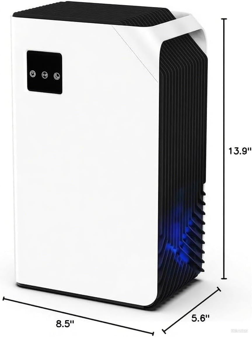 CT16 2600mL High Efficient Ultra Silent Dehumidifier with Ambient Lighting NEW